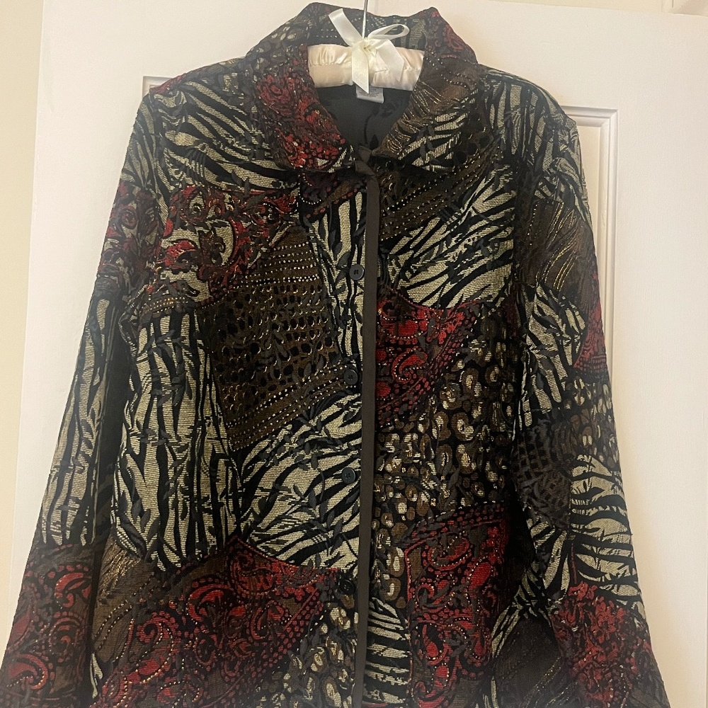Analogy reversible blazer size M